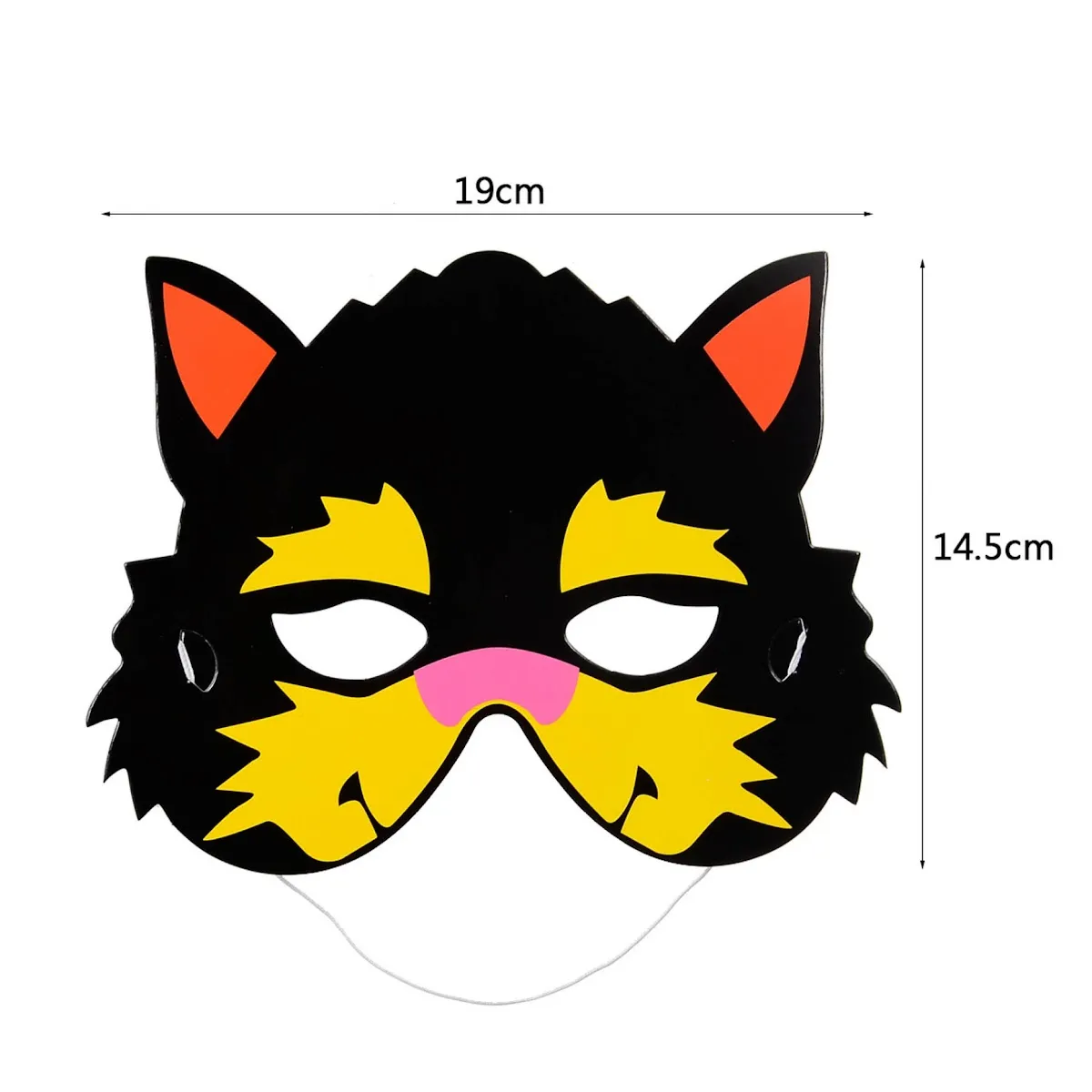 Máscara de Gato 6 Unids A Máscara de Gato 6 Unidades da Omnific é perfeita para quem procura um look divertido e único para se divertir em festas e eventos. Estas máscaras de gato são feitas com materiais de qualidade e são resistentes ao uso. Seja original e arrase na próxima festa!