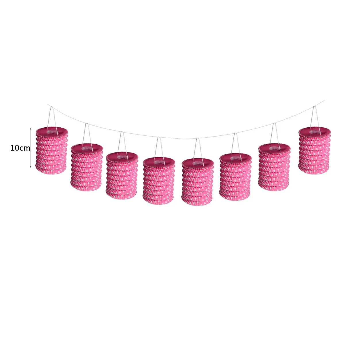Lanterna de Papel Decorativo Rosa esta lanterna de papel decorativo rosa é ideal para adicionar um toque de encanto à sua decoração de festa. é feita de papel e possui 10 cm de comprimento.