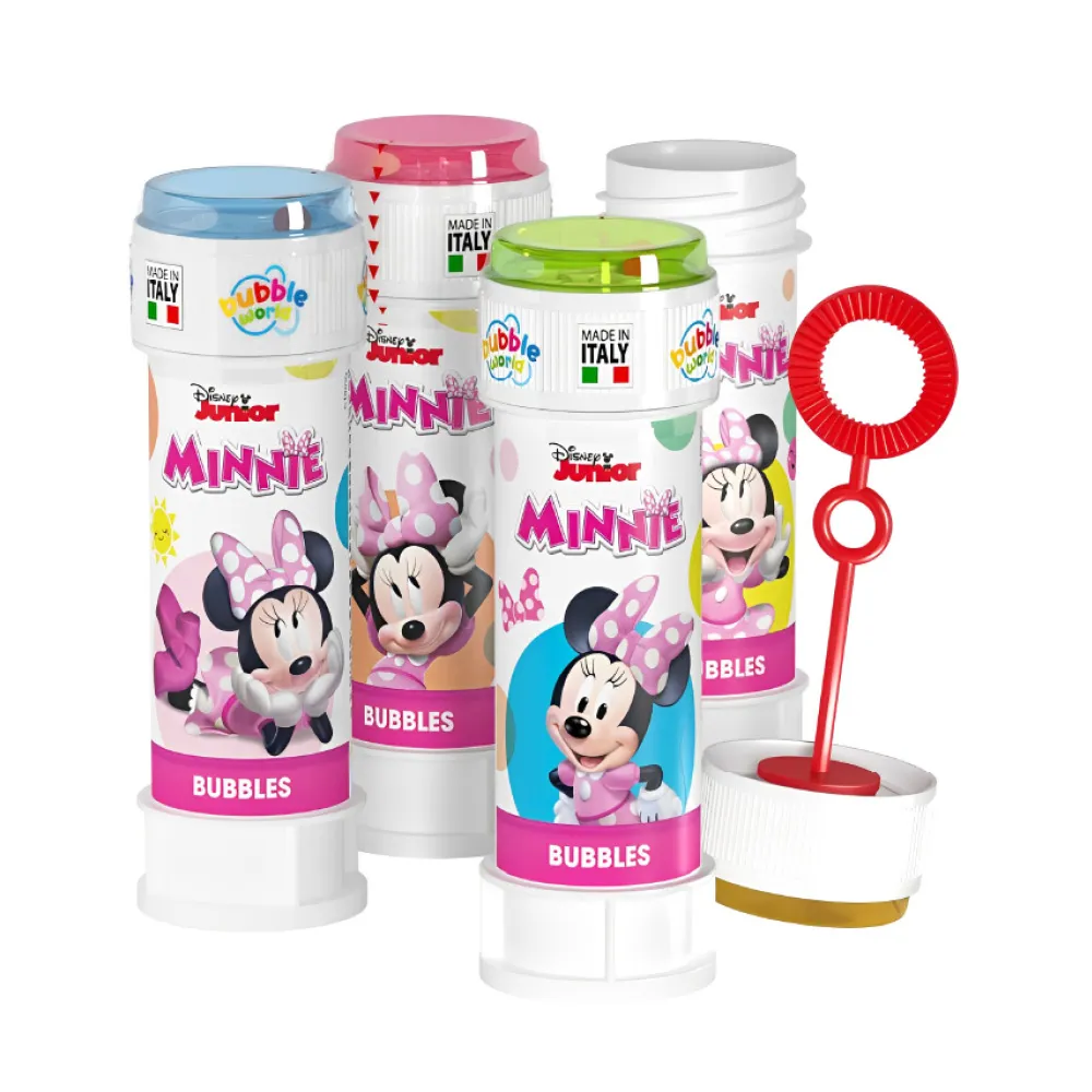 Tubo de Bolas de Sabão de Minnie Junior 60 Ml Omnific