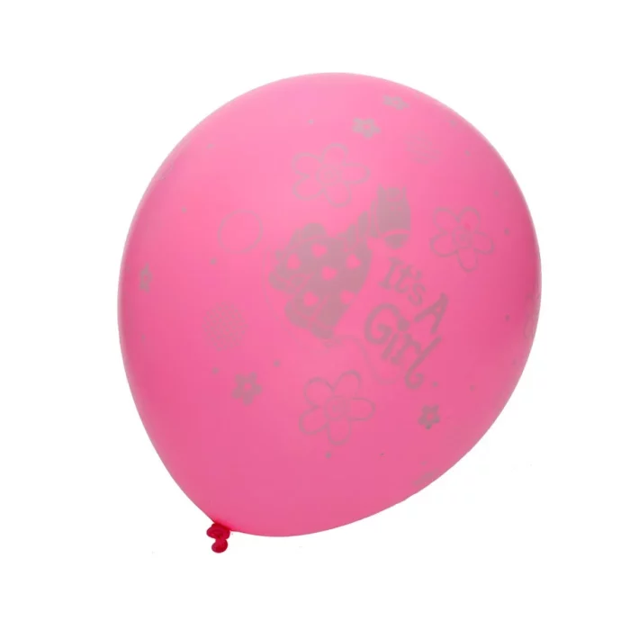 Ideal para aniversários com o adorável design de veado em rosa.Pacote inclui 5 balões de alta qualidade.Balões 30cm - perfeito para decoração de festa. Conjunto de 5 balões rosa com impressão de pequeno veado