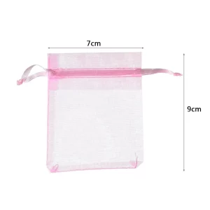 Ideal para aniversários: Este saco de doces rosa é perfeito para celebrações e eventos especiais.Pacote de 6: Cada pacote contém 6 sacos de doces rosas