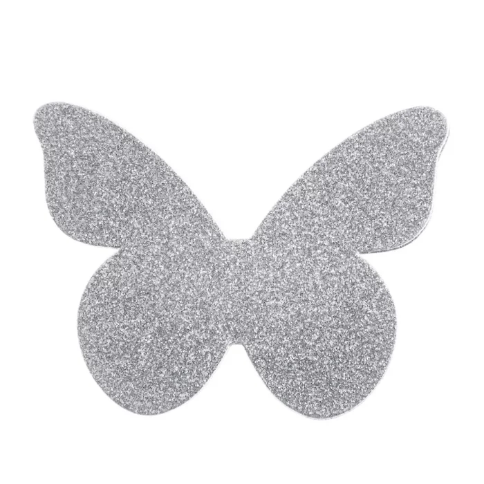 Exclusiva decoração com borboleta 3D: Melhore a estética de qualquer espaço com esta fascinante decoração de borboleta prateada.Valorizado pacote: O conjunto inclui 12 borboletas