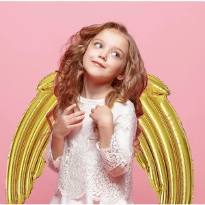 Balão de alumínio em forma de asas de anjo