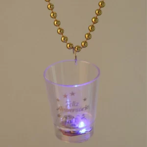 Perfeito para festa brilhante.Pacote contém 1 peça.Cor vibrante dourada.Tamanho adequado de 6