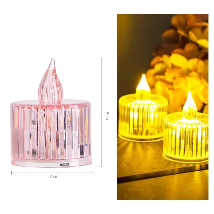 Iluminação elegante com brilho de diamante e design de listras
