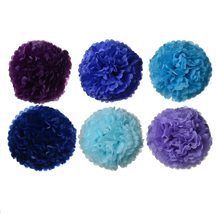 - Embalagem contém 1 Pompon de Papel com 35cm de diâmetro; - Ideal para todas as celebrações de aniversário; - Disponível em várias cores vibrantes; - Desdobrável