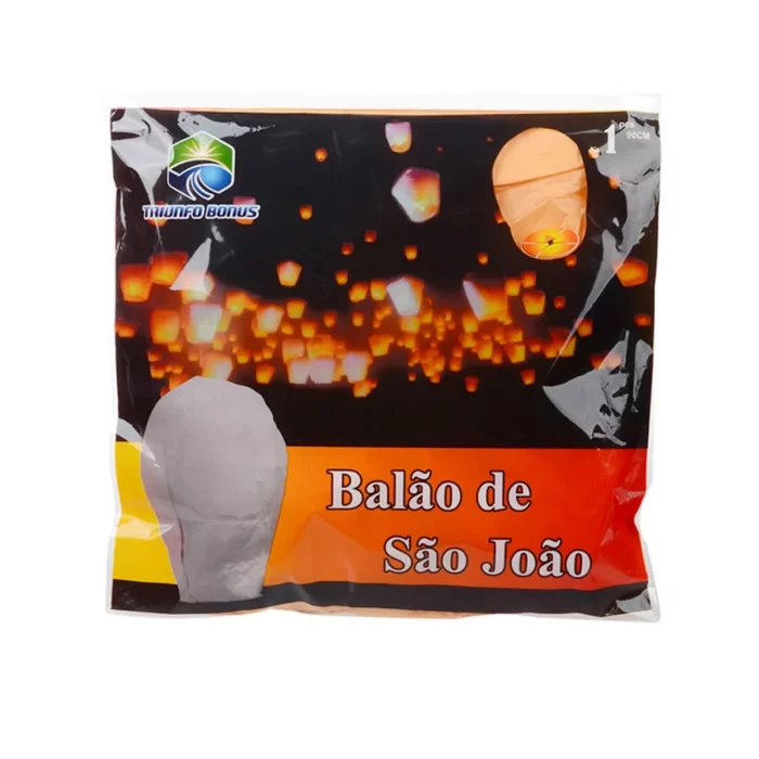 Lanterna de ar quente com 90cm de tamanho para qualquer evento marcante.Vendida individualmente