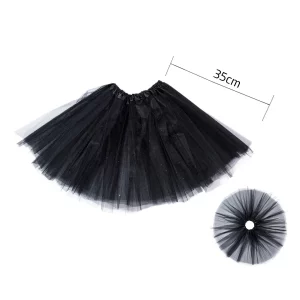 Saia de Tutu na cor preta