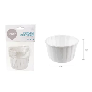 Formas para Cupcakes 5cm x 4cm 12 Unidades
