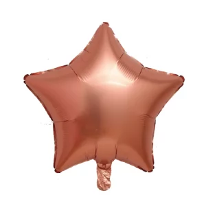 Balão de alumínio decorativo em formato de pentágono