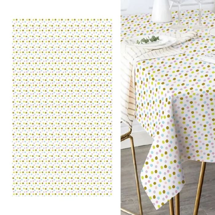 Toalha de mesa medindo 137*243cm