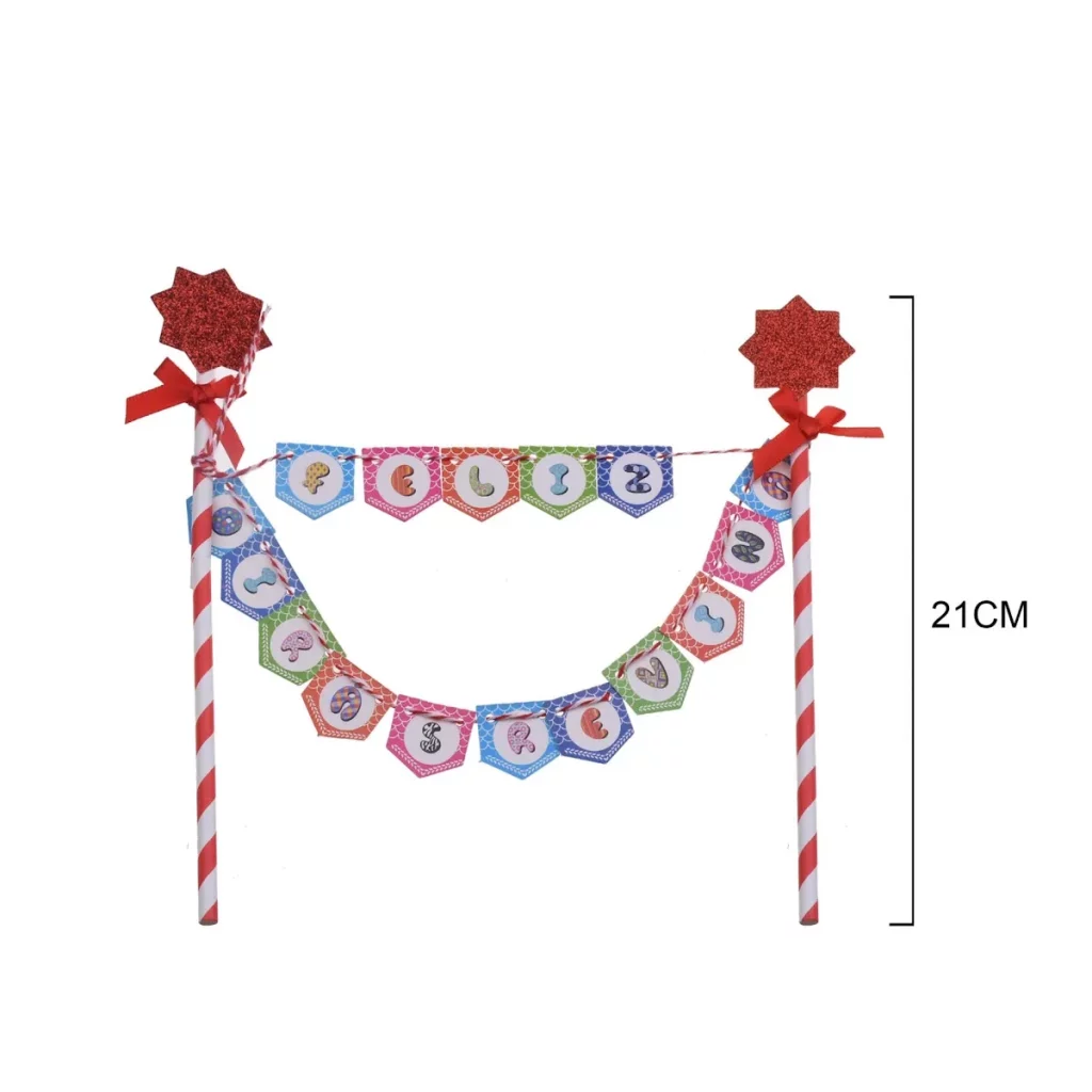 Grinalda de aniversário para bolos é um acessório essencial para qualquer festa de aniversário. Com um design opulento e intrincado