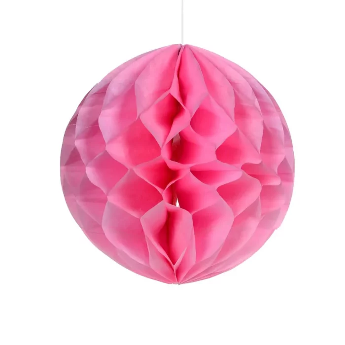 Decoração perfeita para aniversário com nosso favo de mel rosa.O pacote contém 1 favo de mel de 8 polegadas.Design atrativo e cor rosa brilhante para iluminar a sua festa.Medindo 8