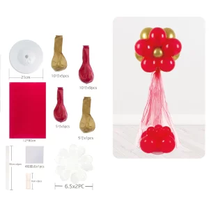 Este kit contém 18 balões de alta qualidade