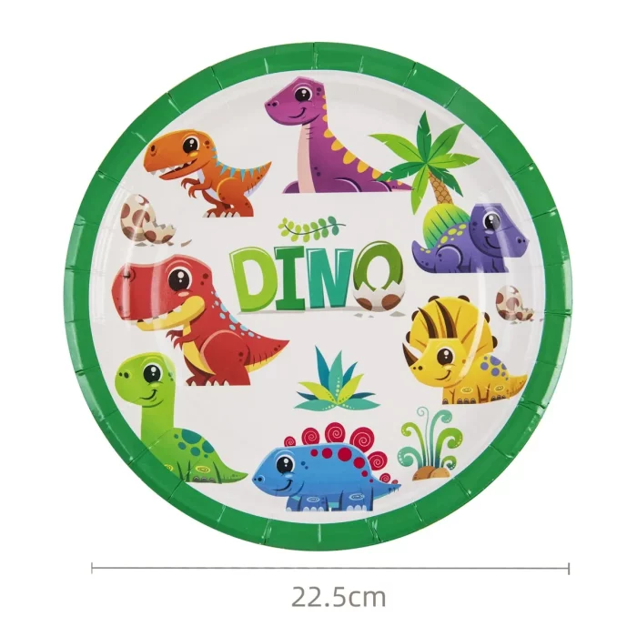 Projetado com um padrão de dinossauro atraente