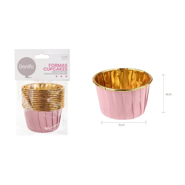 Formas de papel em rolo para cupcakes