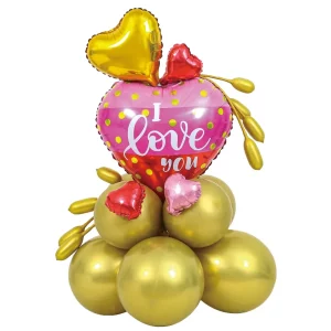 Este kit de balões de aniversário especial vem com um total de 22 balões