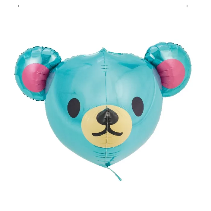 Balão de aniversário deslumbrante: Este balão Mylar azul em forma de urso adicionará um toque festivo à celebração de qualquer aniversário.Balão de alta qualidade: Durável e reutilizável