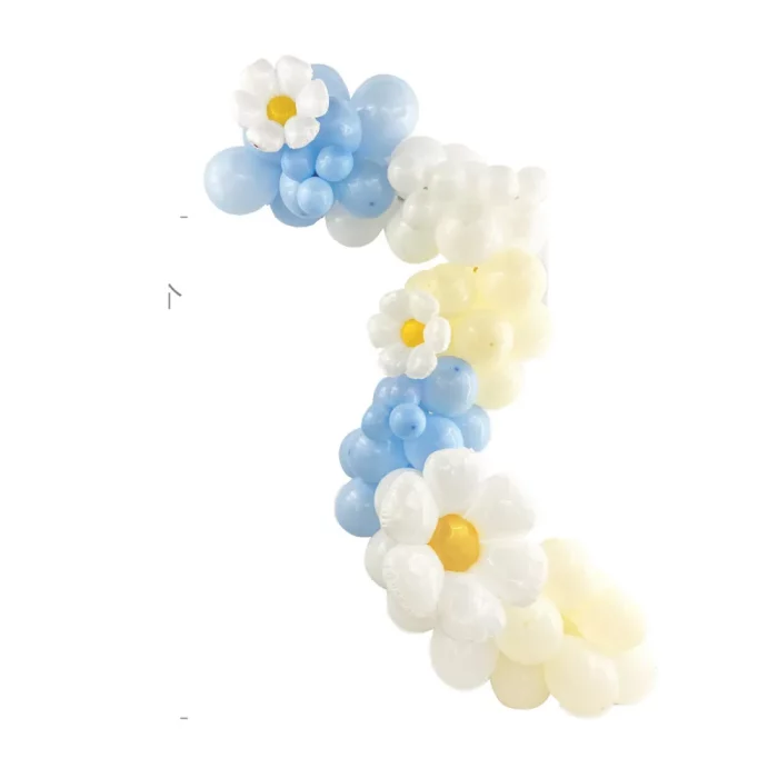 Este kit de guirlanda de balões contém um total de 90 balões em diversas tonalidades de azul.Ideal para qualquer ocasião de aniversário