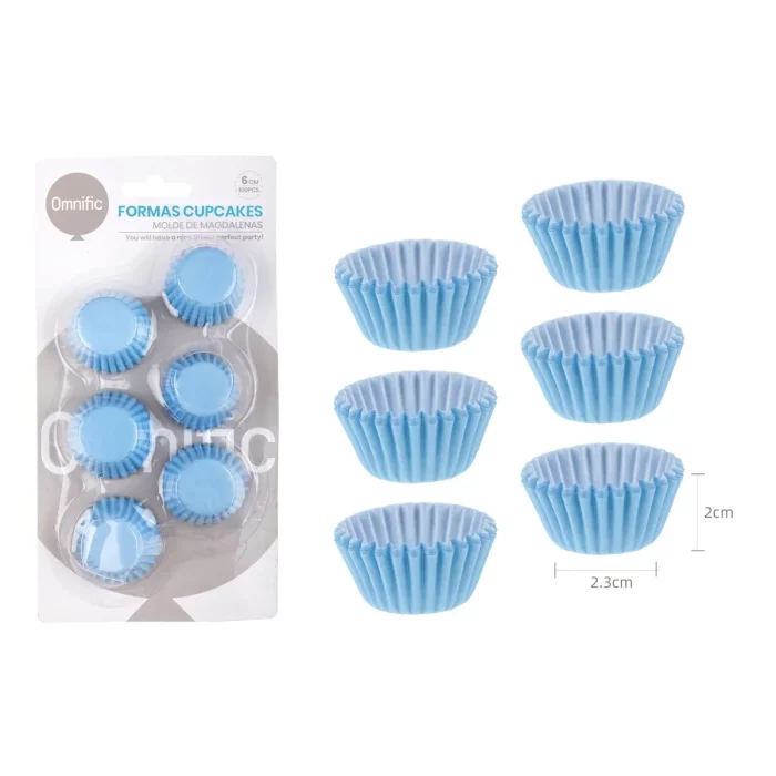Adicione um toque de cor aos seus cupcakes com este pack de 100 formas de cupcakes rosa de 6.0cm. Perfeitas para festas de aniversário