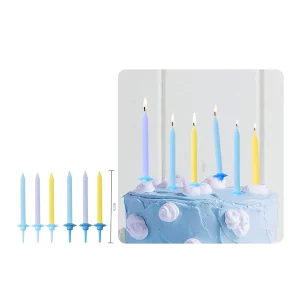 Vela de aniversário especialmente projetada para meninos