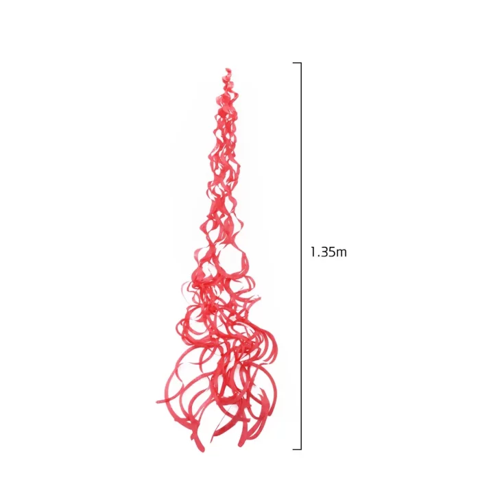 Grinalda Tassel Vermelha de 1.35m perfeita para criar uma decoração festiva impressionante.Uma peça por pacote