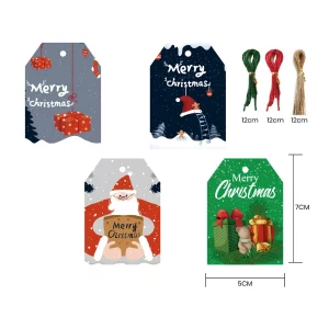 Adicione um toque festivo à sua decoração de Natal com este lindo pingente de Natal SD2023-102. Medindo 5x7 cm