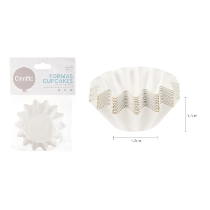 Adicione um toque tropical à sua festa com esses mini cupcakes de papel com estampa de saia havaiana. Tamanho perfeito de 4.2cm x 3.2cm para alegrar qualquer ocasião especial.