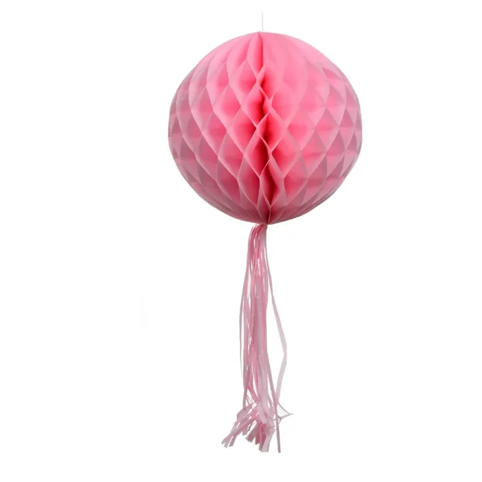 Decoração ideal para qualquer celebração de aniversário com seu vibrante tom rosa.Cada pacote contém uma unidade de bola de favo de mel de 12 polegadas.Designs exclusivos e charmosos que adicionam um toque especial ao seu evento. Decoração de aniversário rosa impressionante de 12 polegadas