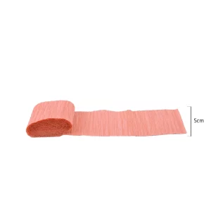 Pacote econômico: contém 6 fitas de papel crepom com rosa dourado em tons de champagne.Tamanho prático: cada papel tem 50cm
