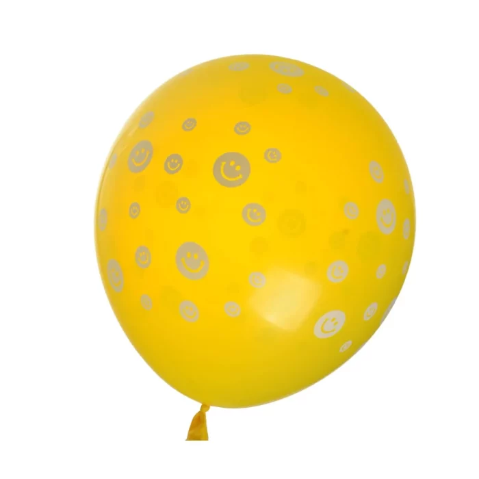 Perfeito para aniversários: Esses balões de carinhas sorridentes são perfeitos para animar qualquer festa de aniversário e trazer sorrisos.Pacote econômico: Com 5 balões por pacote
