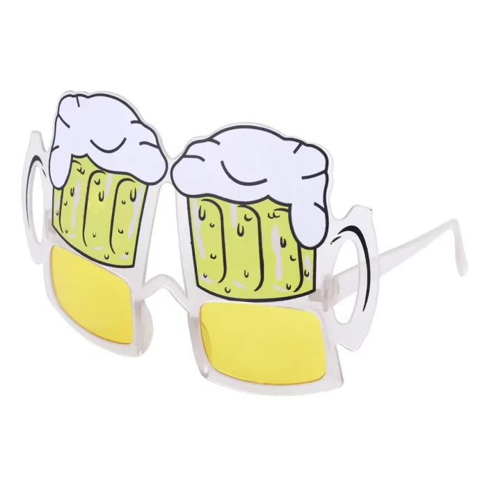 Divirta-se com estilo usando estes óculos exclusivos para festas. Feitos especialmente para os amantes de cerveja