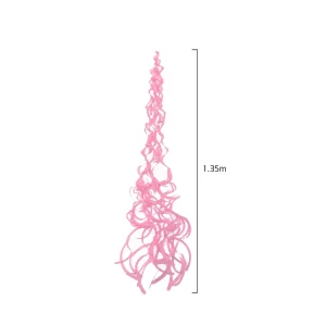 Guirlanda de Tassel festiva rosa impressionante