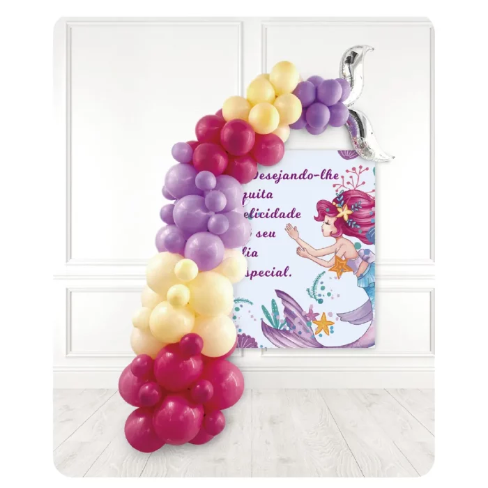 Este kit contém 86 peças de diferentes cores e tamanhos de balões para criar uma guirlanda de balões deslumbrante.Perfeito para qualquer tipo de aniversário ou celebração