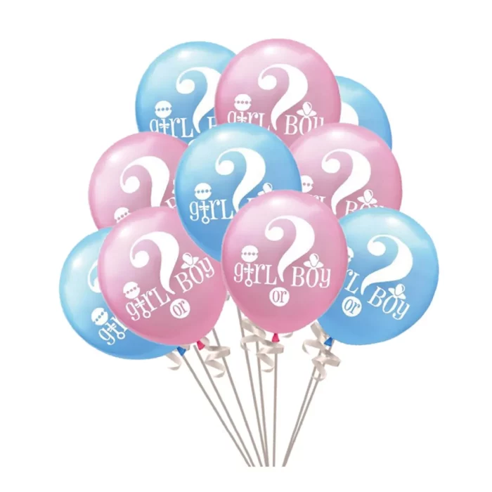 Apresenta um pacote de 10 balões azuis perfeitos para festas de revelação de gênero.As cores vibrantes adicionam um toque de alegria a qualquer evento.Feito de material durável