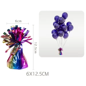 Nosso pingente de balão colorido adiciona um toque de cor e diversão a qualquer evento. Ele vem em uma variedade de cores vibrantes que mudam para manter as coisas interessantes.Este produto é vendido em pacotes individuais