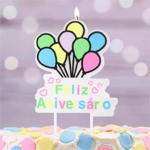 Torne o seu aniversário mais especial com a Vela de Aniversário. Ela traz alegria e diversão para a celebração