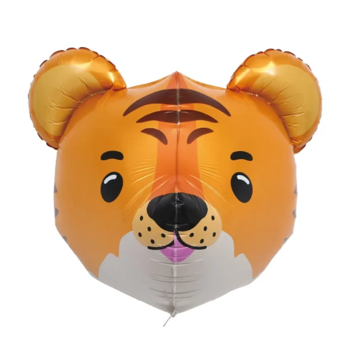 - Balão Mylar de alta qualidade com um design impressionante de tigre