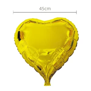 Balão de Alumínio no formato de coração