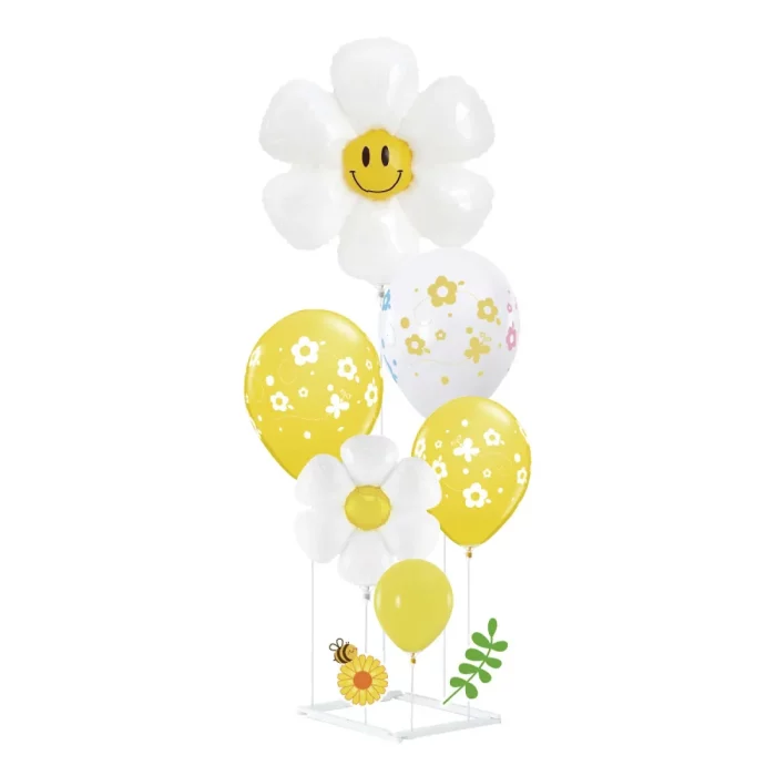 Divirta-se e decore sua festa com este kit de balões solares brancos. Inclui 6 balões e suportes para garantir a diversão sem preocupações.