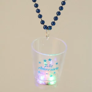 Colar e copo para shots ideal para festas