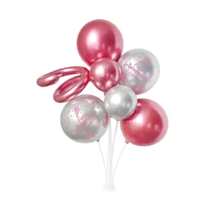 Este kit de balões vermelhos é o acessório perfeito para qualquer aniversário