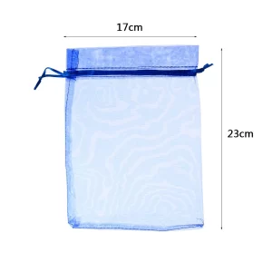 Perfeito para Aniversários: Nossos sacos de doces azuis são a escolha ideal para qualquer festa de aniversário.Pack Conveniente: Cada pacote inclui 3 sacos