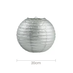 Lanterna de papel premium de 20cm