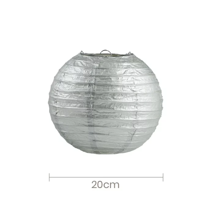 Lanterna de papel premium de 20cm