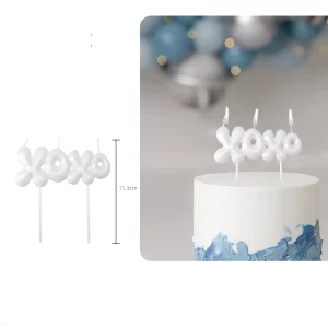 Design requintado e atraente: Esta vela de aniversário brilhante é perfeita para todas as festas de aniversário com sua aparência de arco-íris multicromada.Vela de longa duração: Mesmo que seja apenas uma vela no pacote