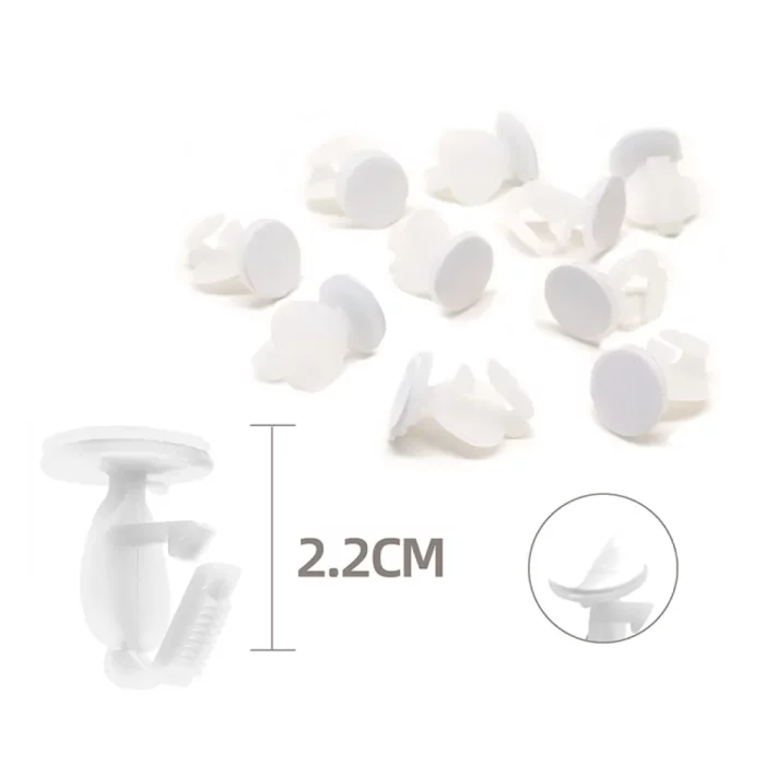 Este kit de balões brancos contém 20 peças