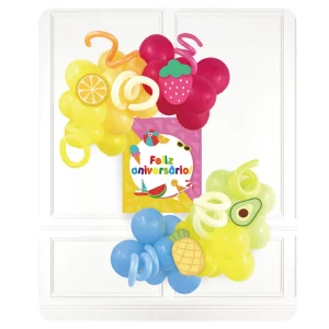 Este kit de guirlanda de balões de 58 peças é a decoração perfeita para qualquer aniversário.Composta por uma variedade de balões de diferentes cores e tamanhos