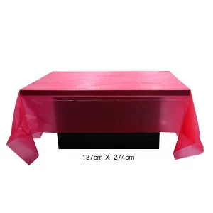 Toalha de mesa de plástico resistente