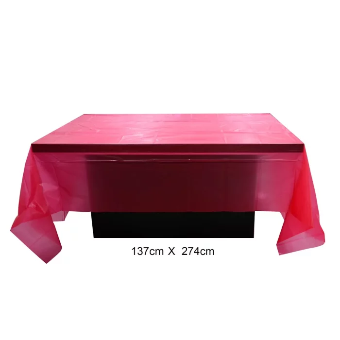 Toalha de mesa de plástico resistente